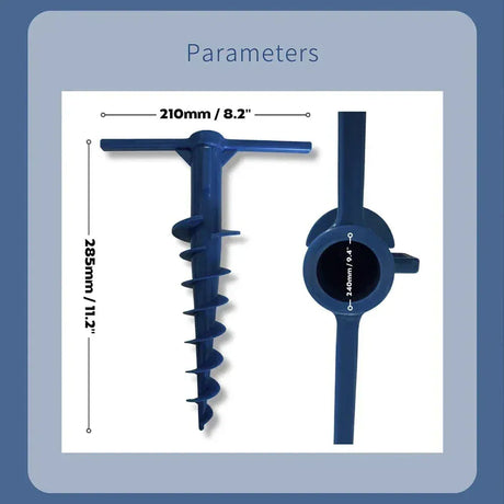 Often Accessories Often Heavy Duty Sand Grass Dirt Spike Screw Anchor Peg