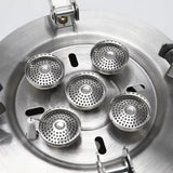 Often Accessories Often High Power Wind Resist 5 Heads Steel ButaneGas Fire Stove 12800W