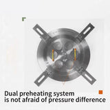 Often Accessories Often High Power Wind Resist 5 Heads Steel ButaneGas Fire Stove 12800W