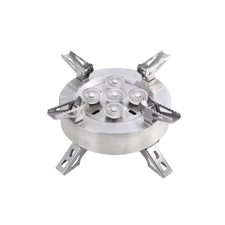 Often Accessories Often High Power Wind Resist 5 Heads Steel ButaneGas Fire Stove 12800W