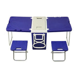 Often Accessories Often Multifunctional Portable Cart Wing Cooler With Folding Table and Chairs