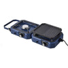 Often Portable Deluxe Double Burner Stove Iron Grill