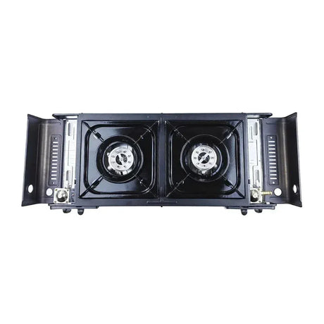 Often Accessories Often Portable Double Burner Butane / LPG Cooking Grill Stove