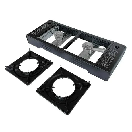 Often Accessories Often Portable Double Burner Butane / LPG Cooking Grill Stove