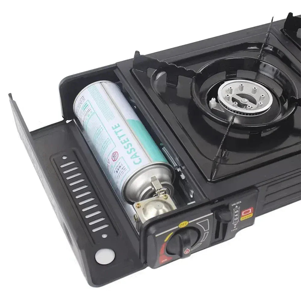 Often Accessories Often Portable Double Burner Butane / LPG Cooking Grill Stove