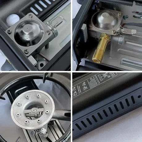 Often Accessories Often Portable Double Burner Butane / LPG Cooking Grill Stove