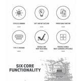 Often Accessories Often Retro Lamp Outdoor USB Rechargeable Power Bank Dimmer Camping Light (Medium Size)