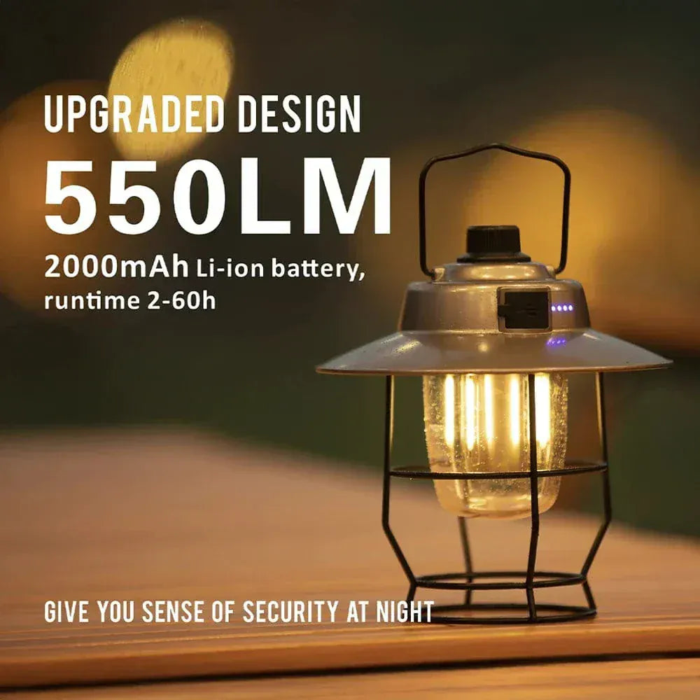 Often Accessories Often Retro Lamp Outdoor USB Rechargeable Power Bank Light (Large Size)