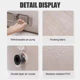 Often Accessories Often Self Inflatable Soft Lounger Couch Lazy Sofa Bed Built-in Pump