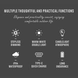 Often Accessories Often USB Rechargeable Portable Retro LED Lamp (Medium Size)