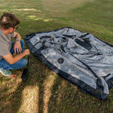 Often Outdoors Tent Often Sunday - Inflatable Tunnel Canopy Family Camping Glamping Tent