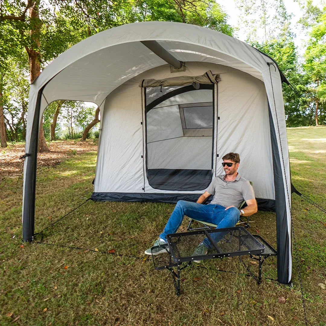 Often Outdoors Tent Often Sunday - Inflatable Tunnel Canopy Family Camping Glamping Tent