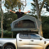 Often Tent deep-green Often Alligator Inflatable Rooftop Tent