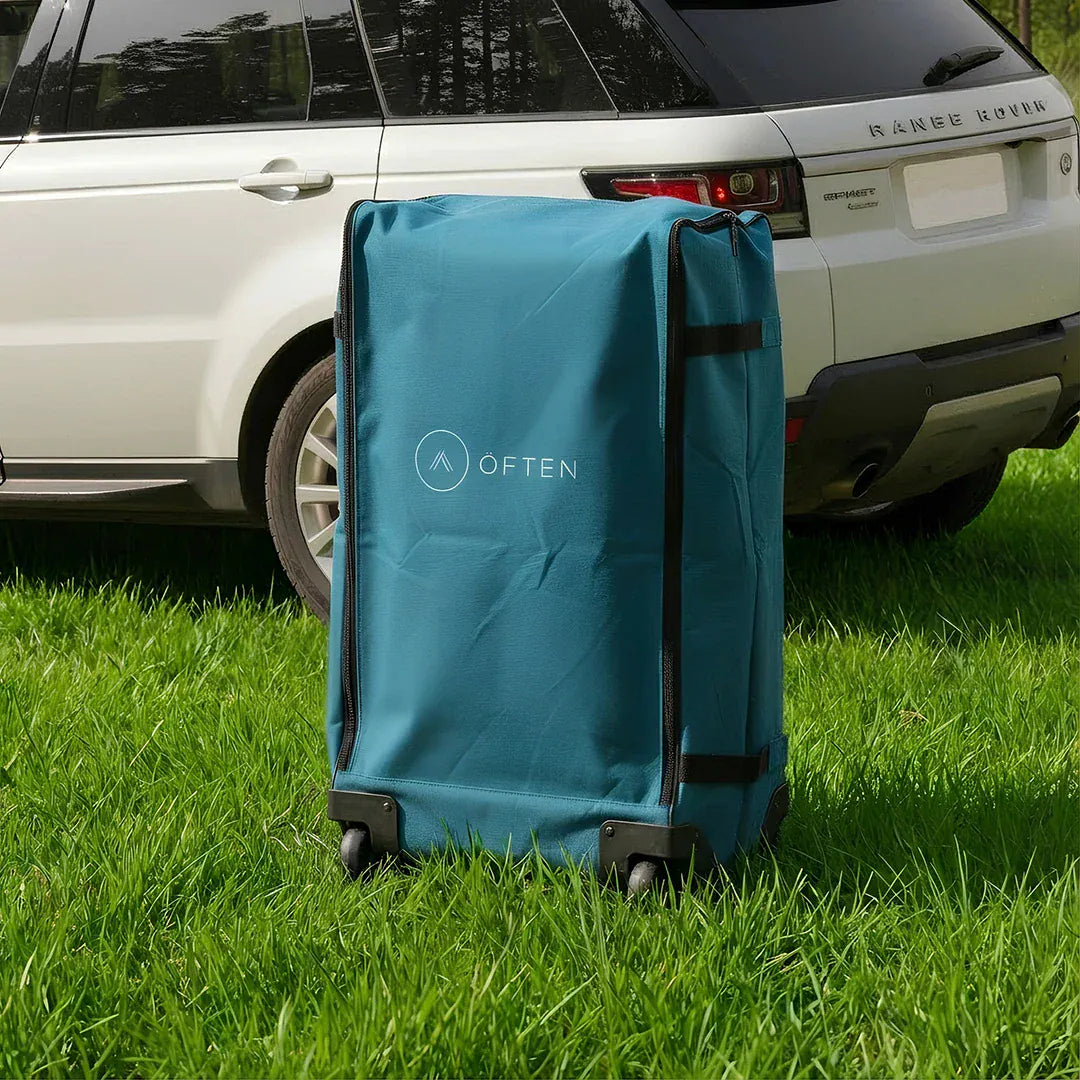 Often Tent deep-green Often Alligator Inflatable Rooftop Tent