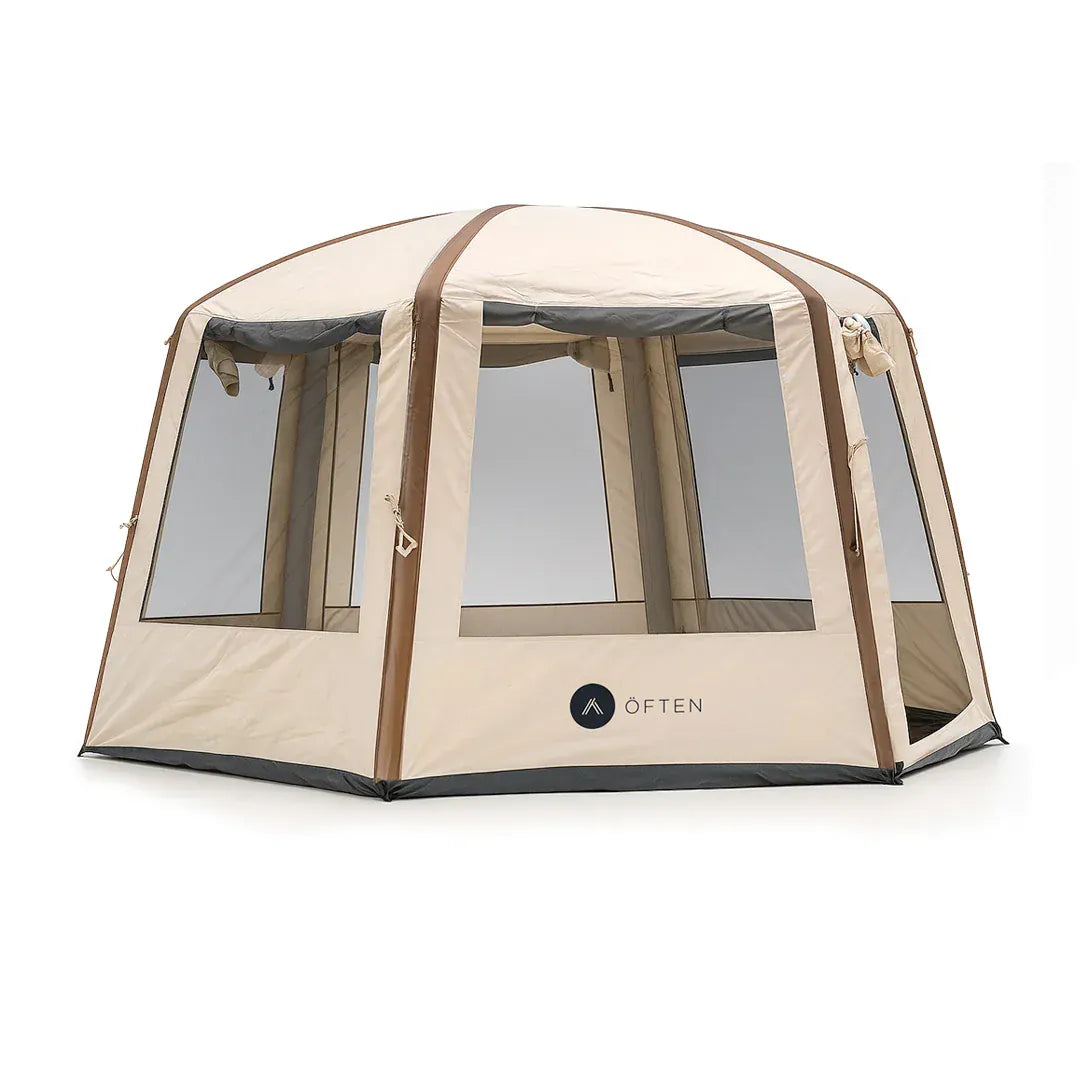 Often Tent Often Bunker - Inflatable Hexagonal Dome Camping Beach Shelter Tent