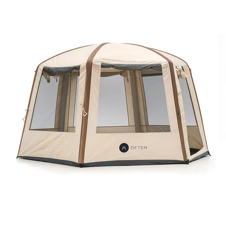 Often Tent Often Bunker - Inflatable Hexagonal Dome Camping Beach Shelter Tent