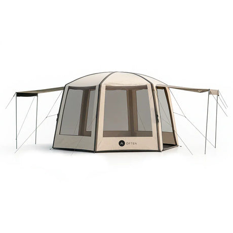 Often Tent Often Bunker - Inflatable Hexagonal Dome Camping Beach Shelter Tent