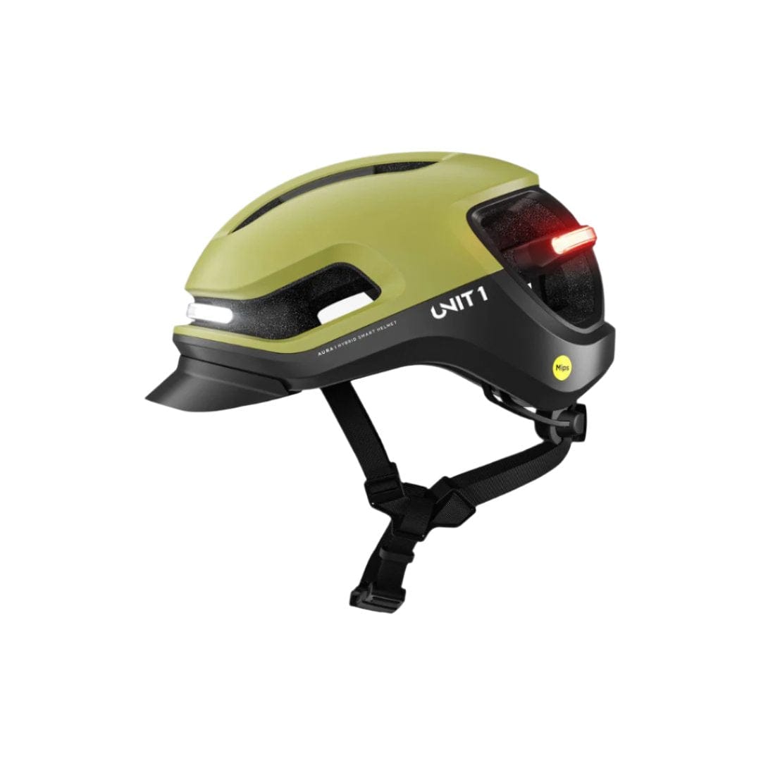 australia bike helmet UNIT 1 AURA Mips Helmet — Smart, high‑visibility e‑bike helmet – NG Mobility