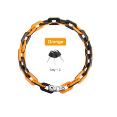 West Biking Accessories Orange WEST BIKING Alloy Chain Lock