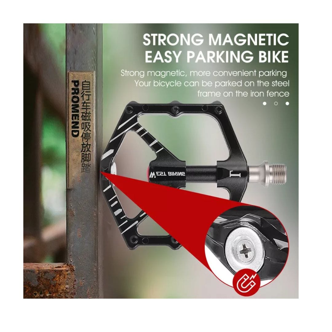 west biking pedals WEST BIKING Magnetic Bicycle Pedals – NG Mobility
