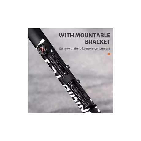 West Biking Accessories WEST BIKING Portable Aluminum Alloy Pump – 120 PSI
